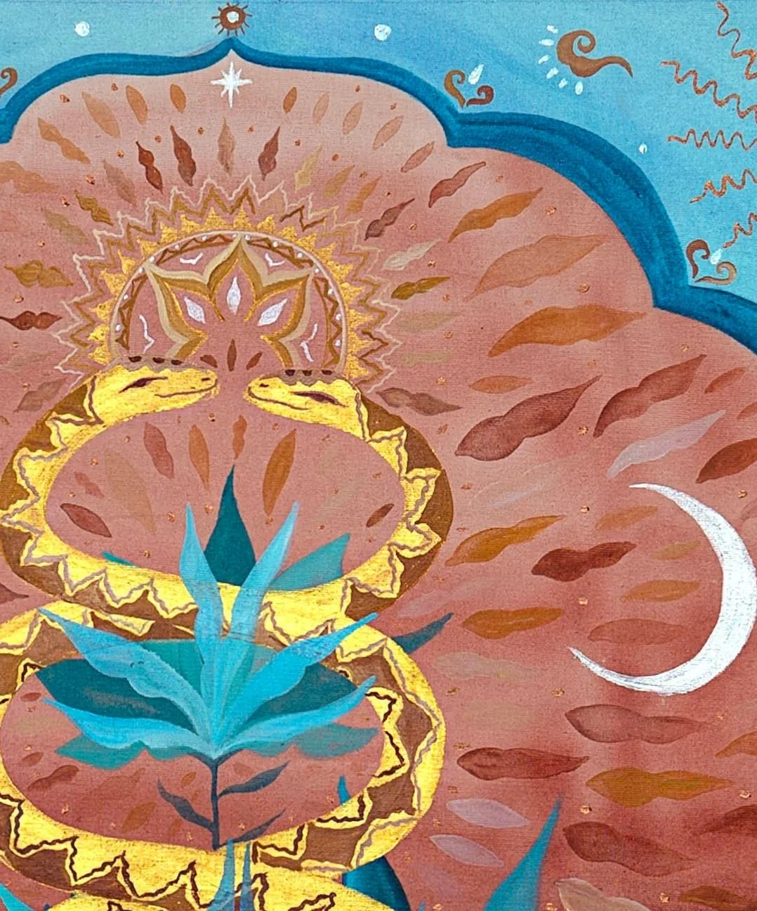 Ome Coatl  / Detail