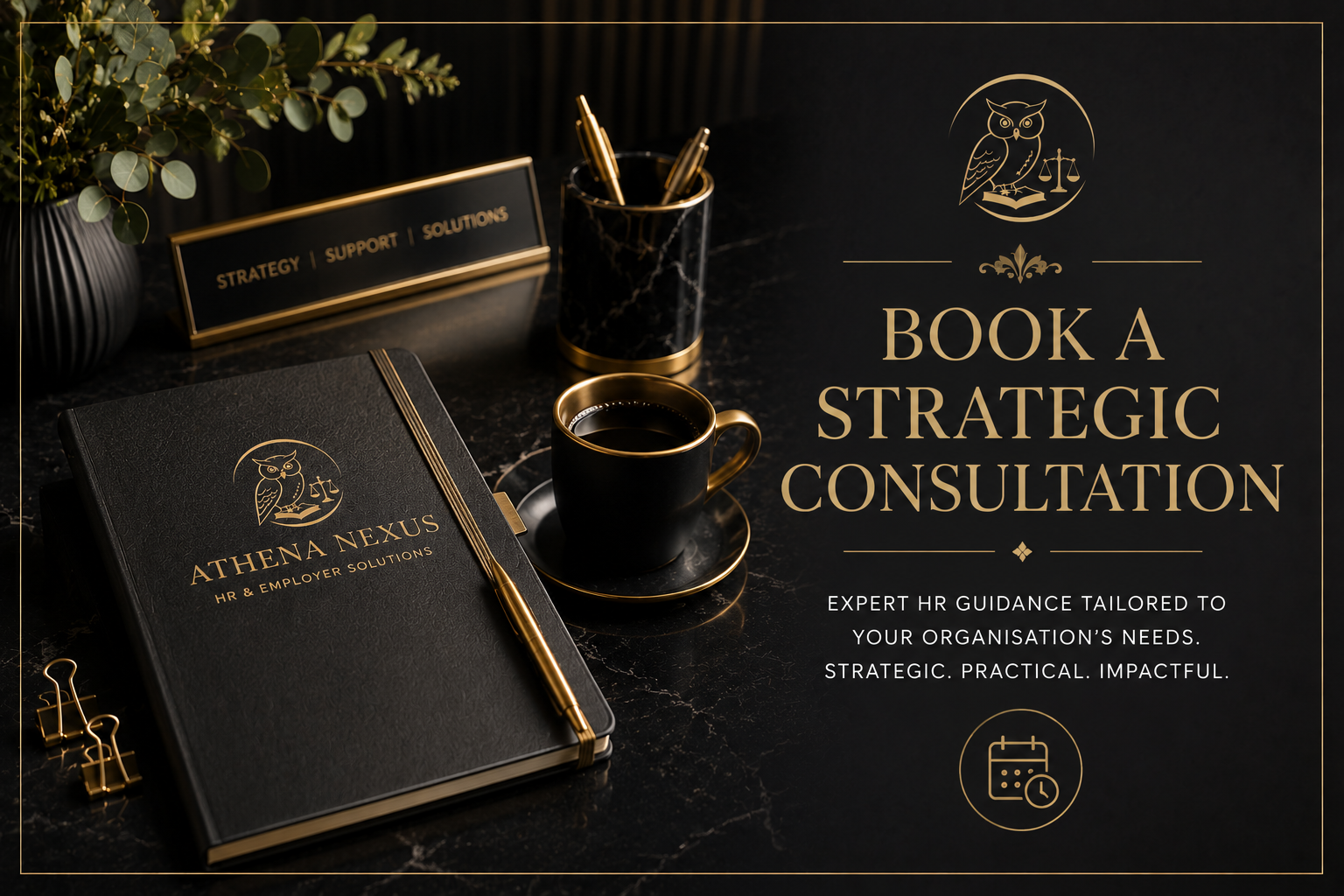 Strategic Consultation...

Receive tailored advice for your HR, employment law and workplace challenges.