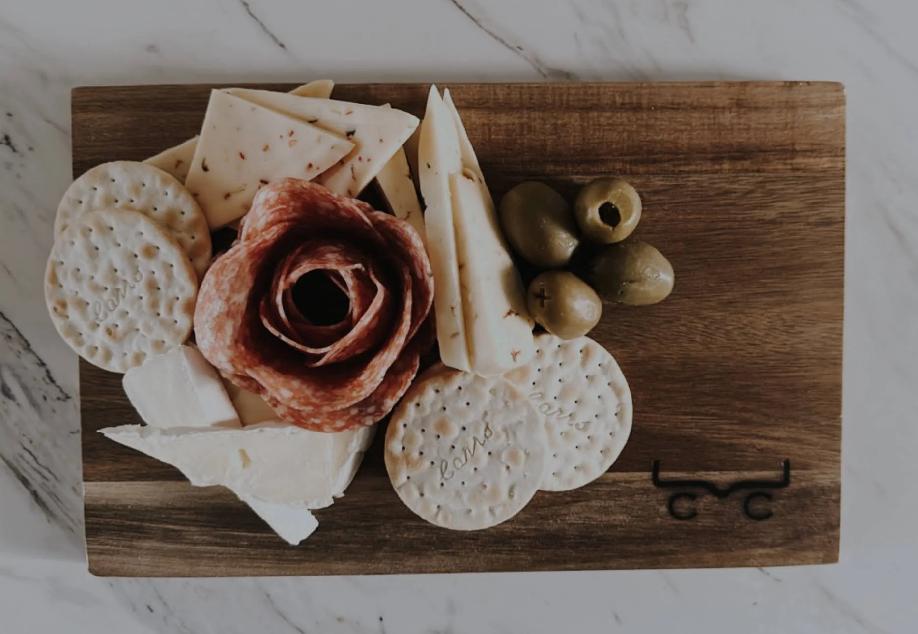 Cutting board, appetizer tray, Crider Creek Cattle