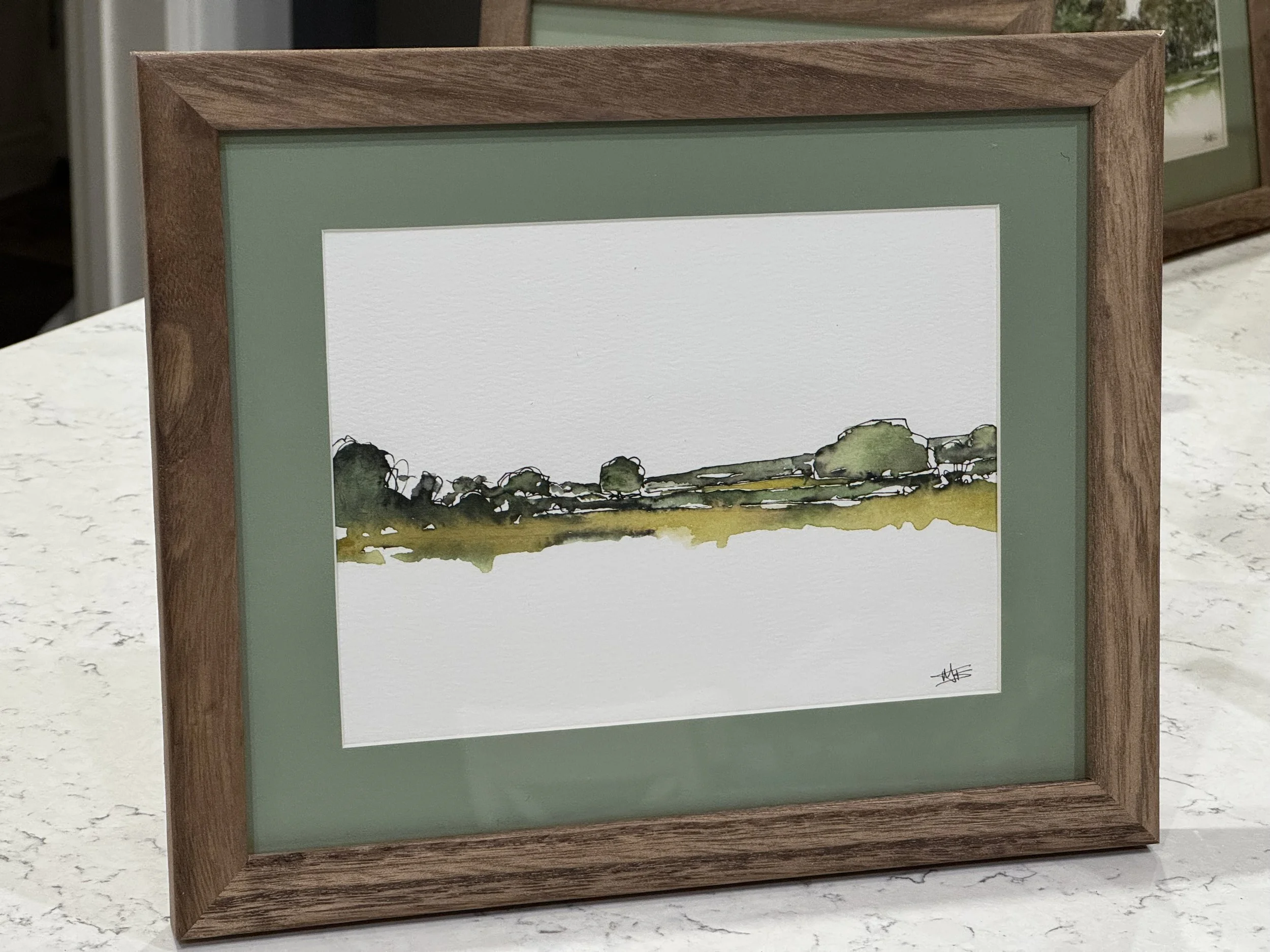 Somerset Stillness - ORIGINAL - FRAMED