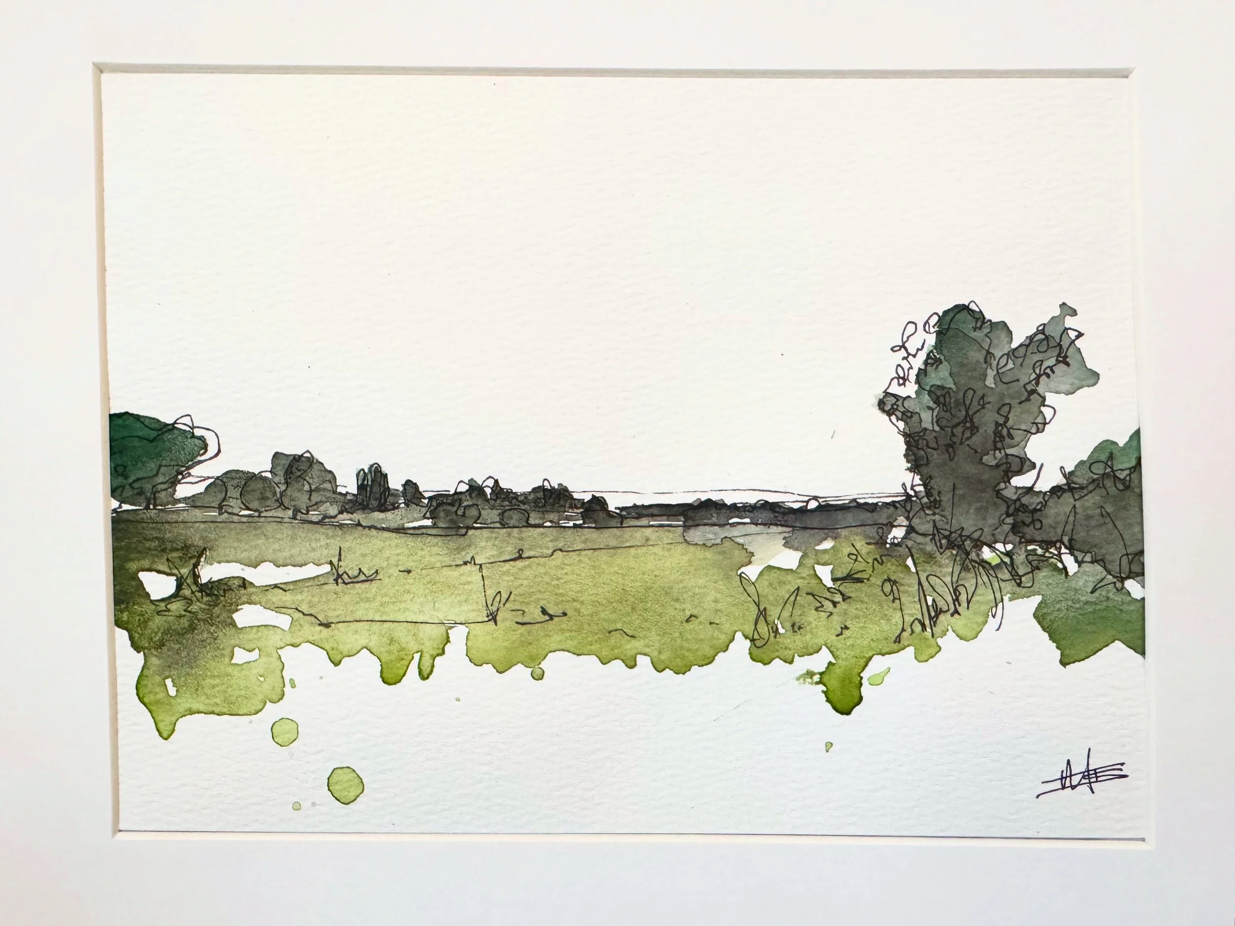 Fields Beyond - ORIGINAL - FRAMED