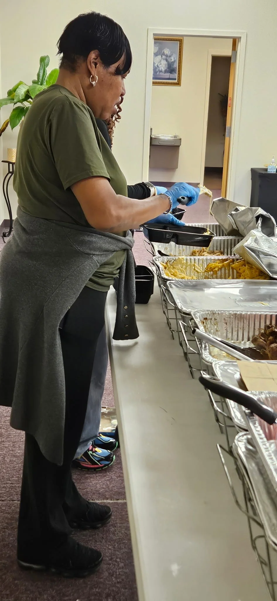 Meals distribution support at Jenna's iFeed