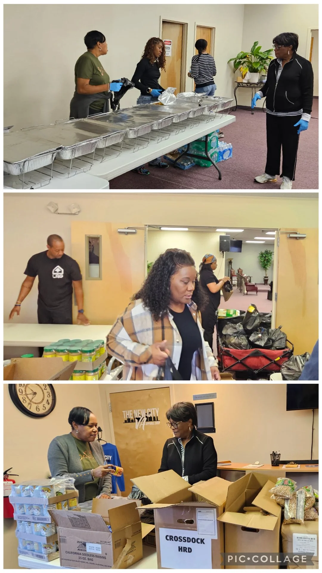 Helping Jenna's iFeed pantry donations