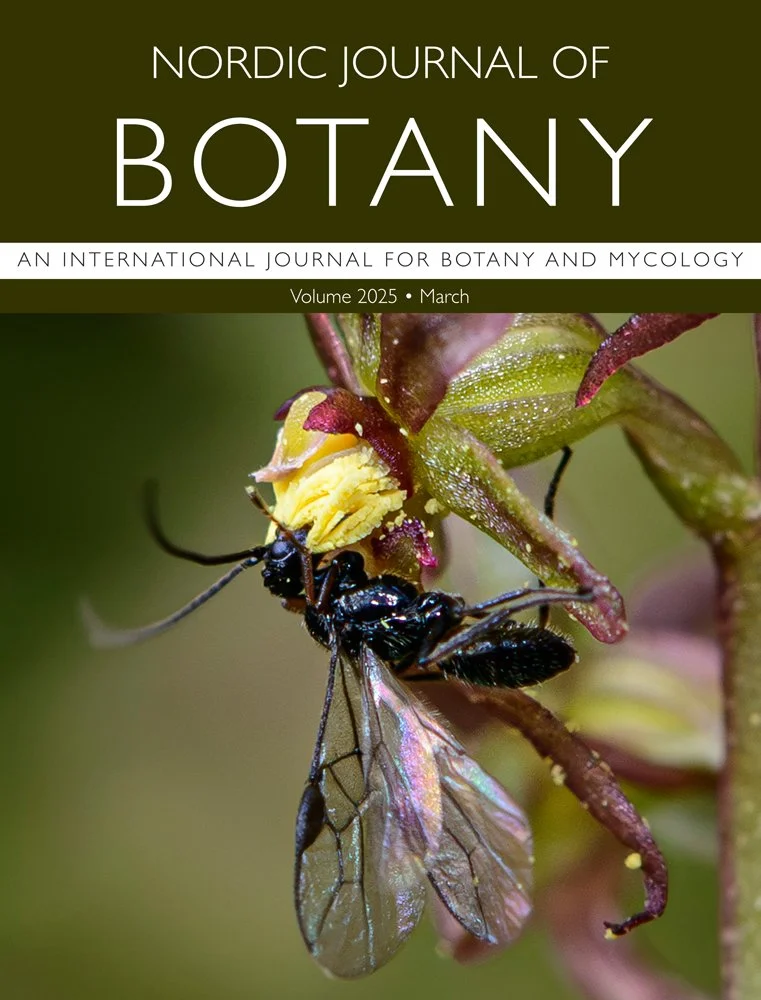Cover | Mutual dependency of both Neottia cordata and its pollinators on pine forests