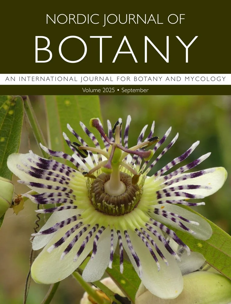 Cover | A new species of Passiflora