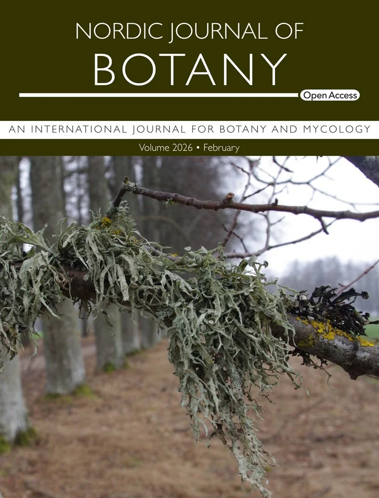 Cover | Taxonomic investigation of Abrothallus