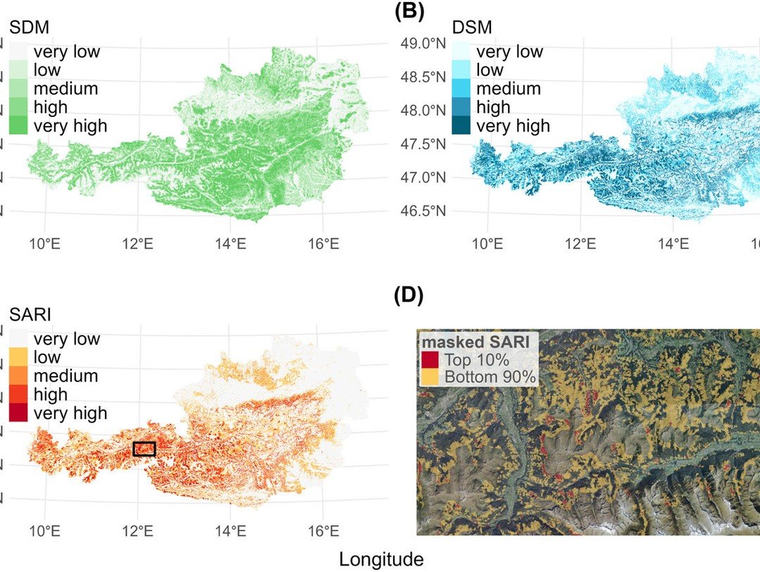 Prioritizing areas for wolf management in Austria by modelling potential habitat and depredation risk https://vist.ly/5jpeb #Wolves #MaxEnt #Modelling