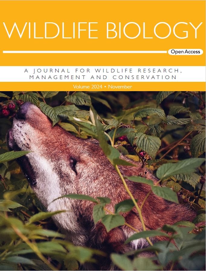 Wildlife Biology is the offical outlet from the International Wolf Symposium. Come and chat with us in the exhibition hall or email for more information on the Special Issue https://vist.ly/5psnm