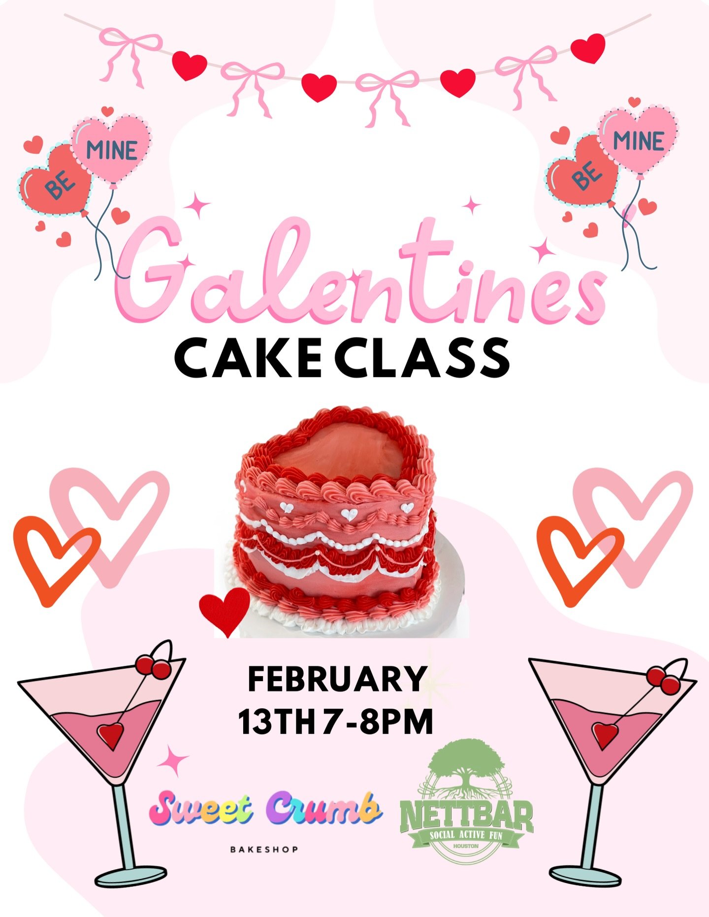 Grab your besties and join us at Nettbar this Friday, Feb 13 for the ultimate Galentine&rsquo;s cake decorating night. Sweet treats, good vibes, and main-character energy only 💅✨

Spots are limited &mdash; don&rsquo;t wait on this one 💖
📍 Nettbar
