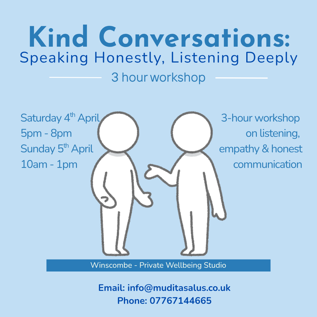 Kind Conversations: Speaking Honestly, Listening Deeply - Workshop