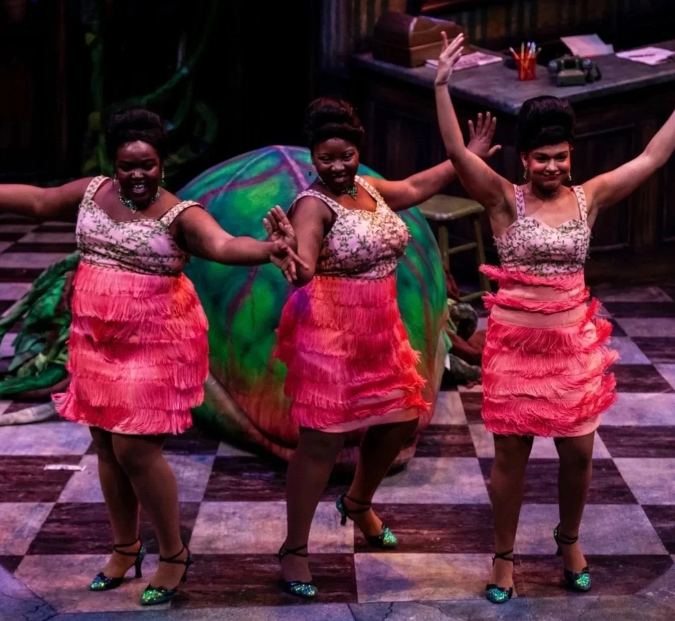 Urchin dresses - building and hand sewing trim