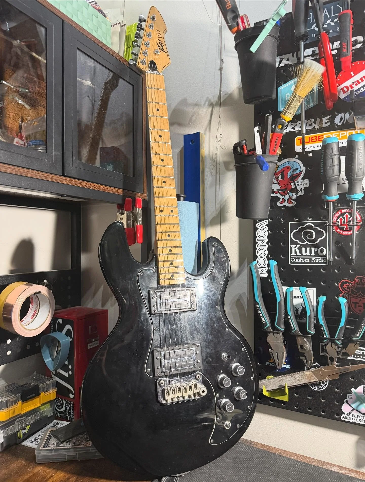 Super surprised how well this guitar plays! These things are sooooo heavy, someone needs to come out with a revamped light version!