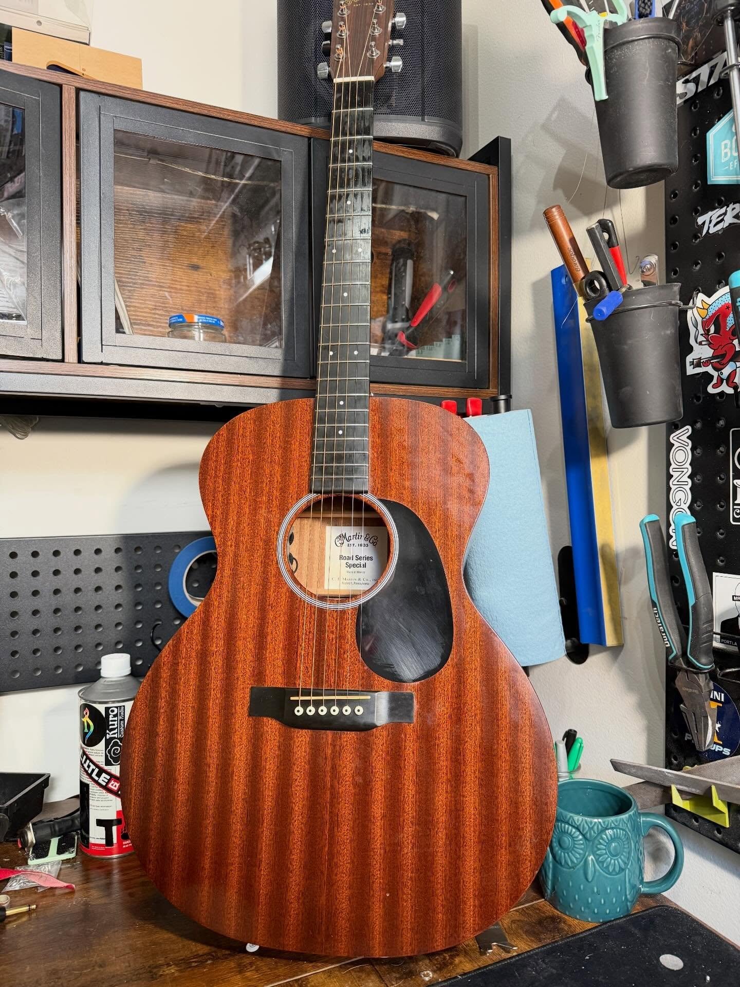 Another Martin saved by the owl mug (my coffee)