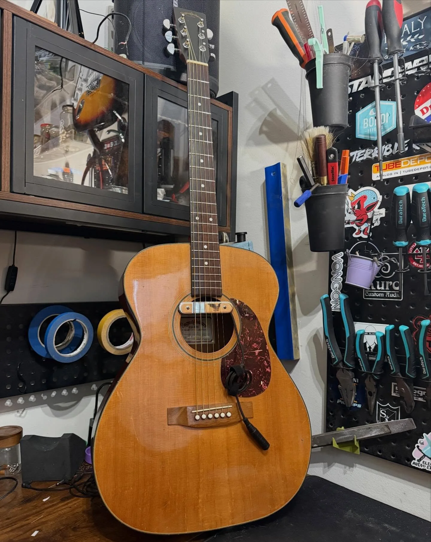 Keeping the pickup removable