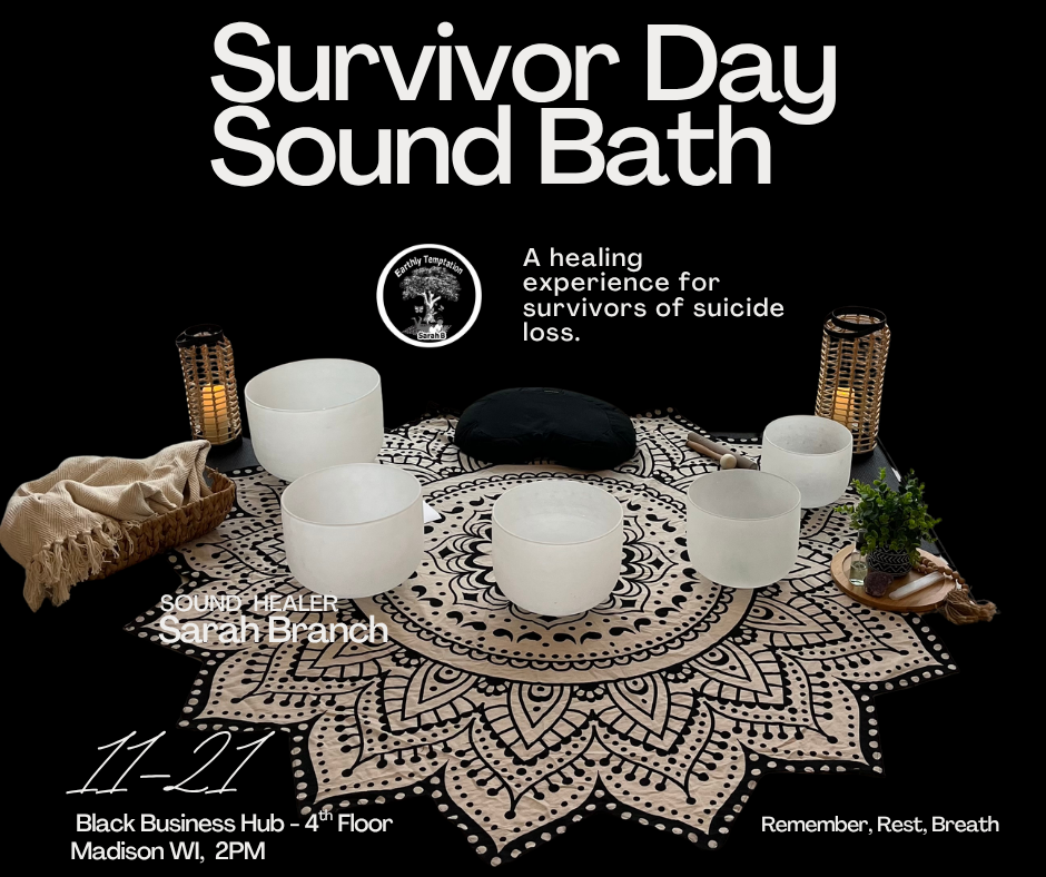 Survivor Day Sound Bath: Healing Experience for Survivors of Suicide Loss