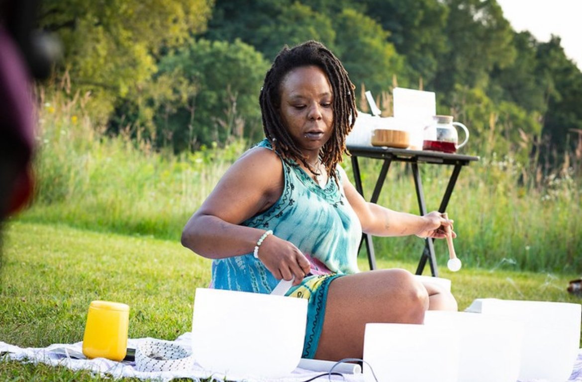 Sound Bath in the Park- Madison Library 
