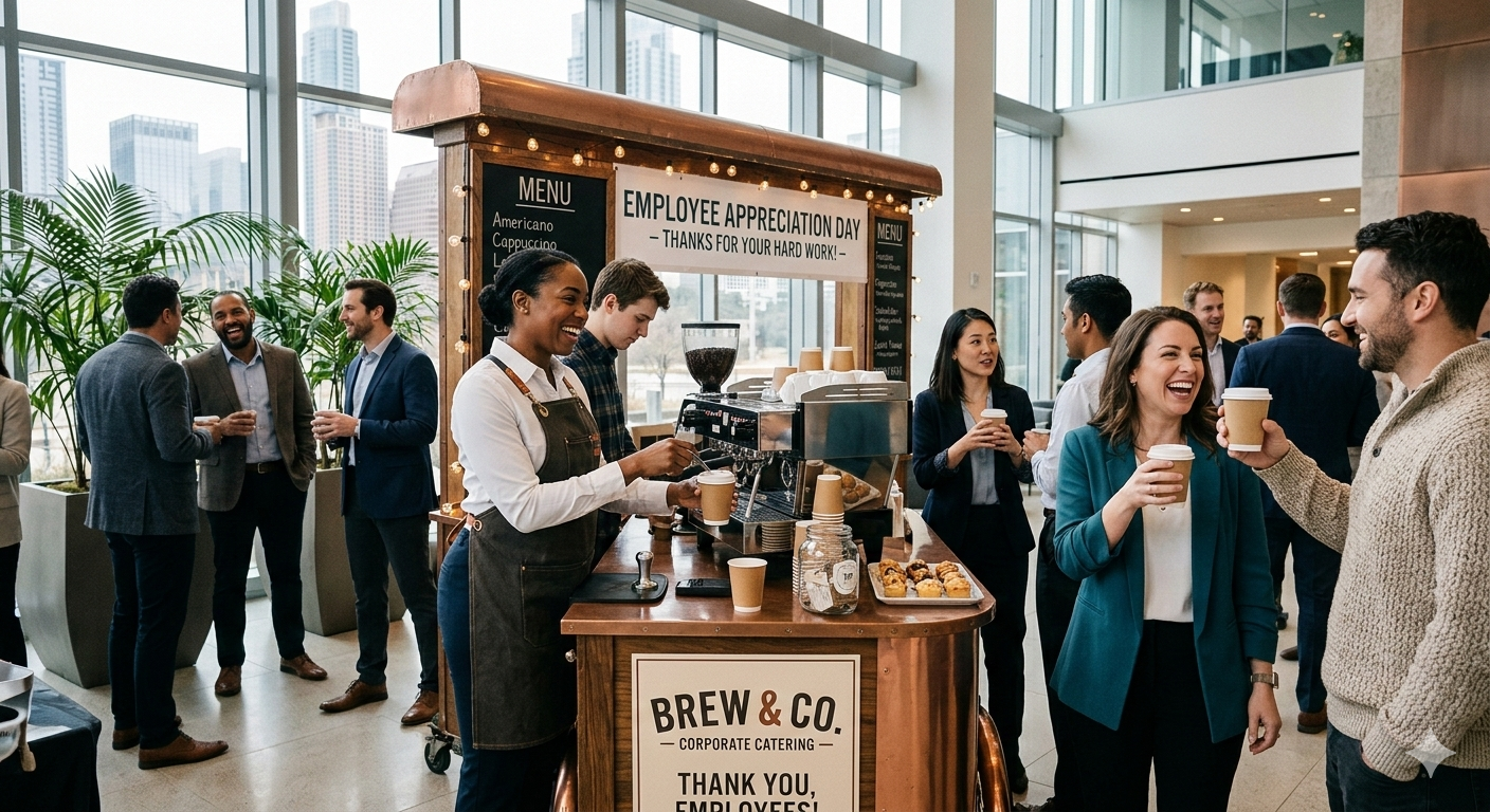 Best Corporate Event Coffee Ideas That Aren’t Boring