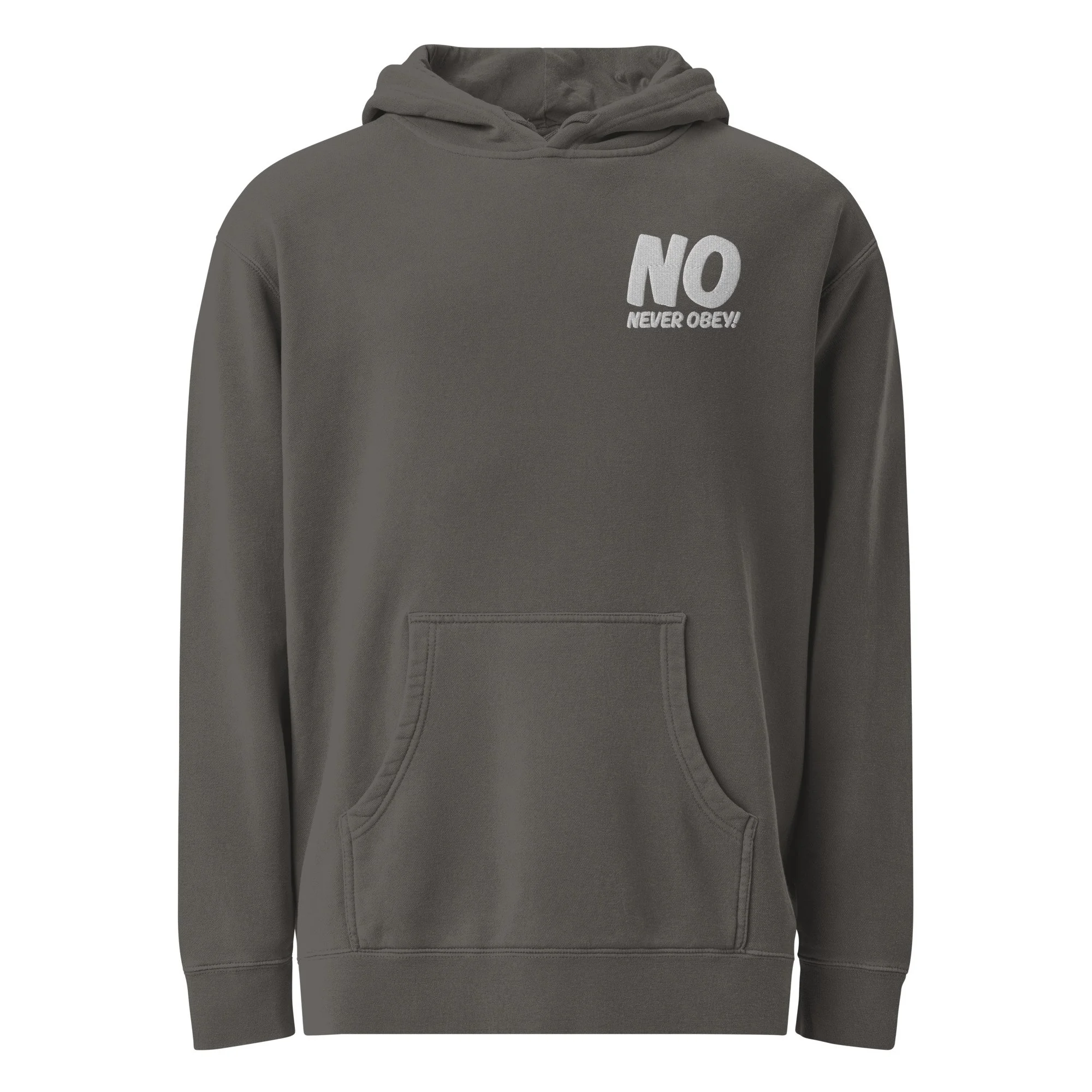 Unisex pigment-dyed hoodie