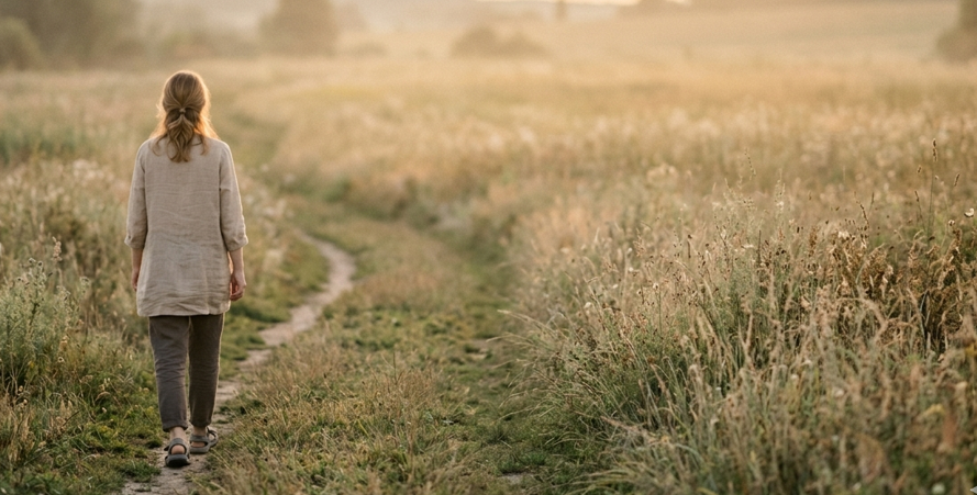 Calming nature scene representing relief from overthinking and relationship anxiety through online therapy in Florida