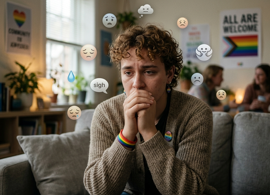 Person feeling responsible for other people’s emotions and overwhelmed in relationships