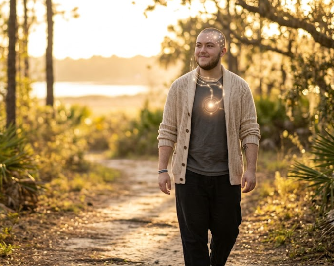 Person moving forward with hope while healing relationship anxiety through nervous system-focused therapy