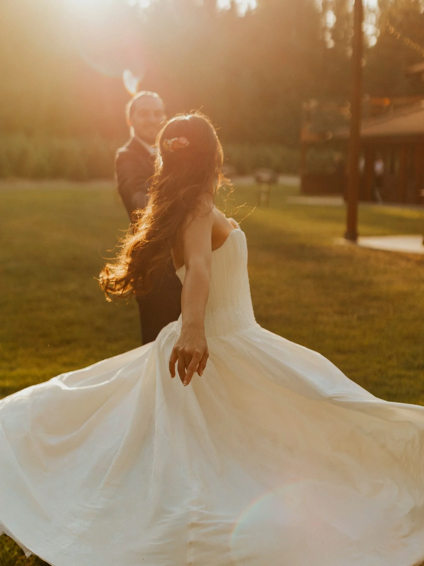 Sarah spent over 180 hours hand-sewing her wedding dress.

Not because she had to. Because that&rsquo;s who she is.

She pours her whole heart and soul into the people she loves, and every detail of this wedding reflected that same care, intention, a