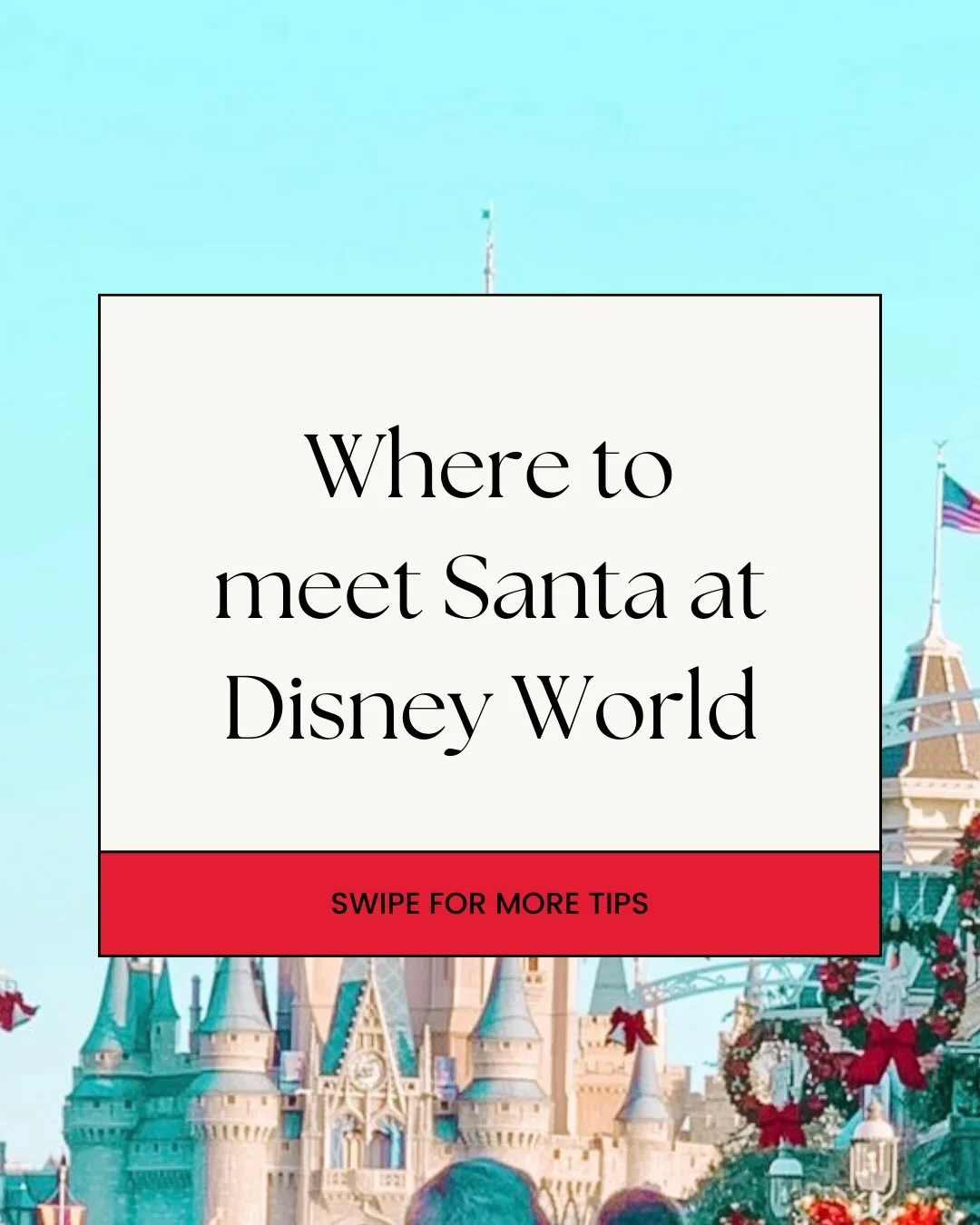 The holly-jolly magic is happening everywhere at Disney this holiday season! 🎅✨ 

Whether you&rsquo;re chasing snow-flurries on Main Street or popping into Santa&rsquo;s workshop at Disney Springs, you&rsquo;re invited to make a memory with the big 