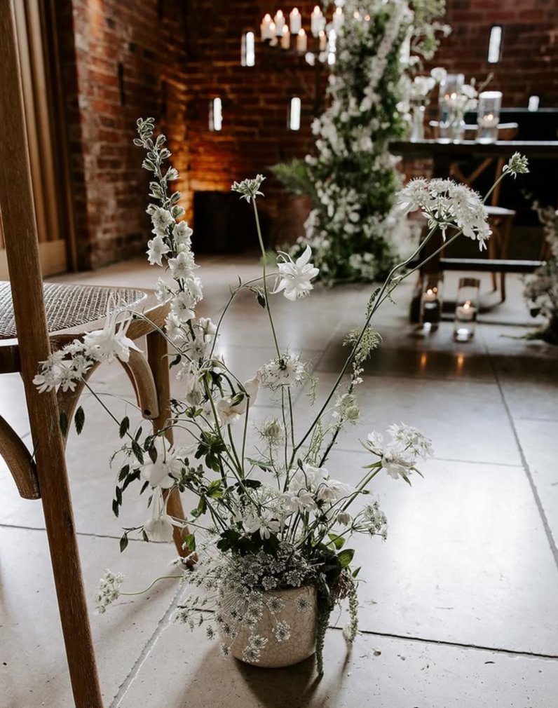 ceremony flowers- Derbyshire