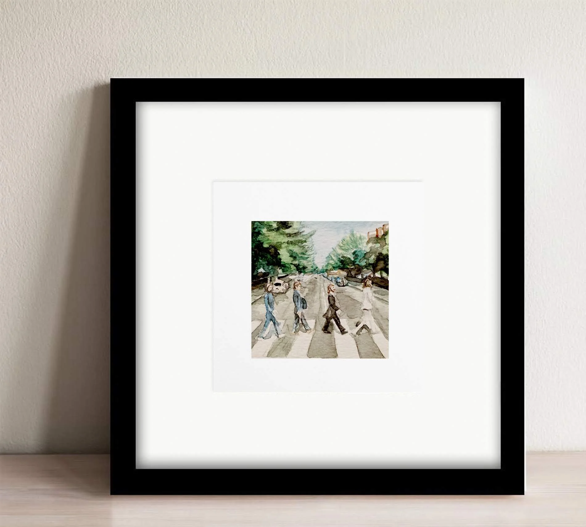 Abbey Road - The Beatles - 8x8"