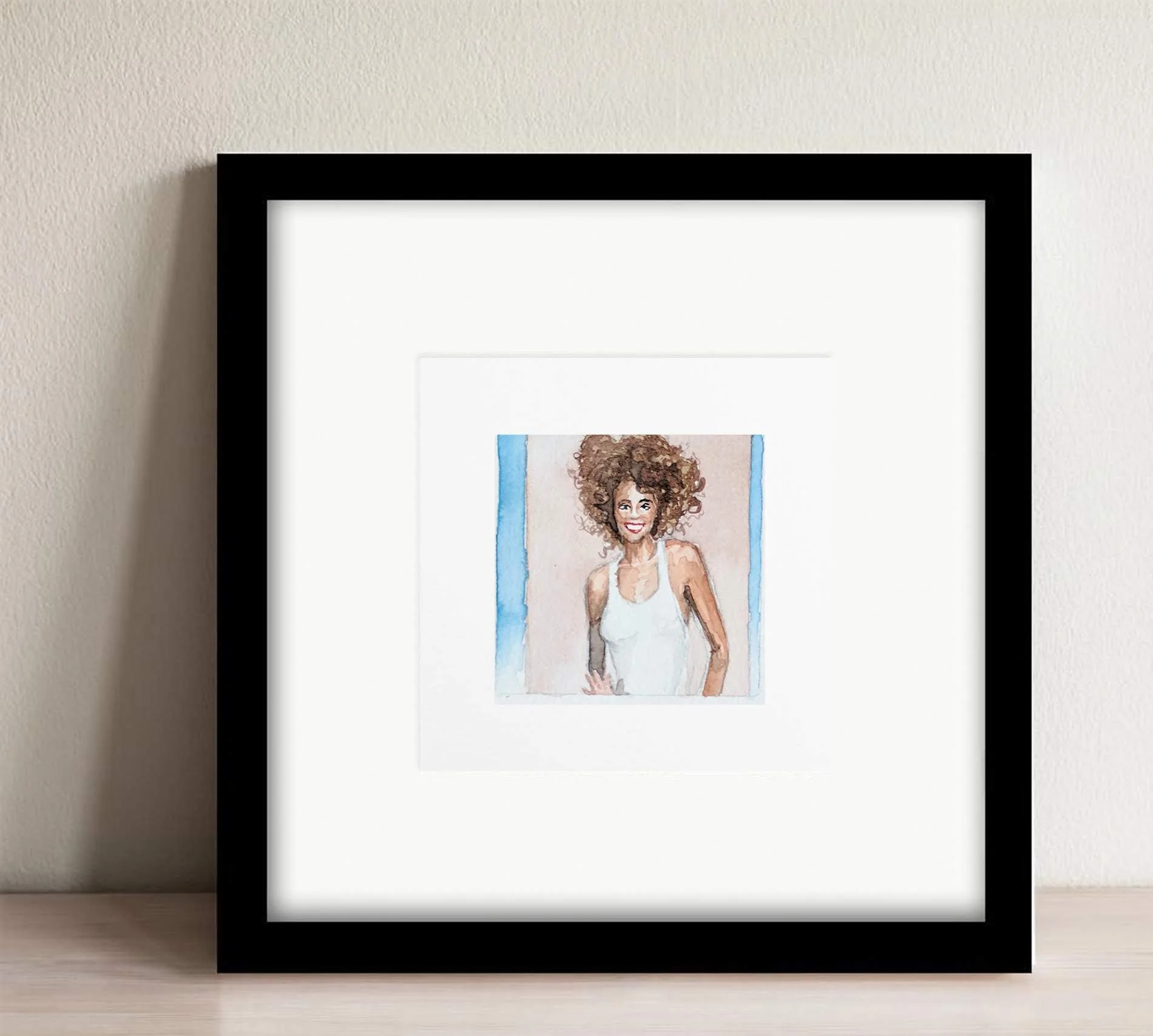 Whitney - Whitney Houston - 8x8"