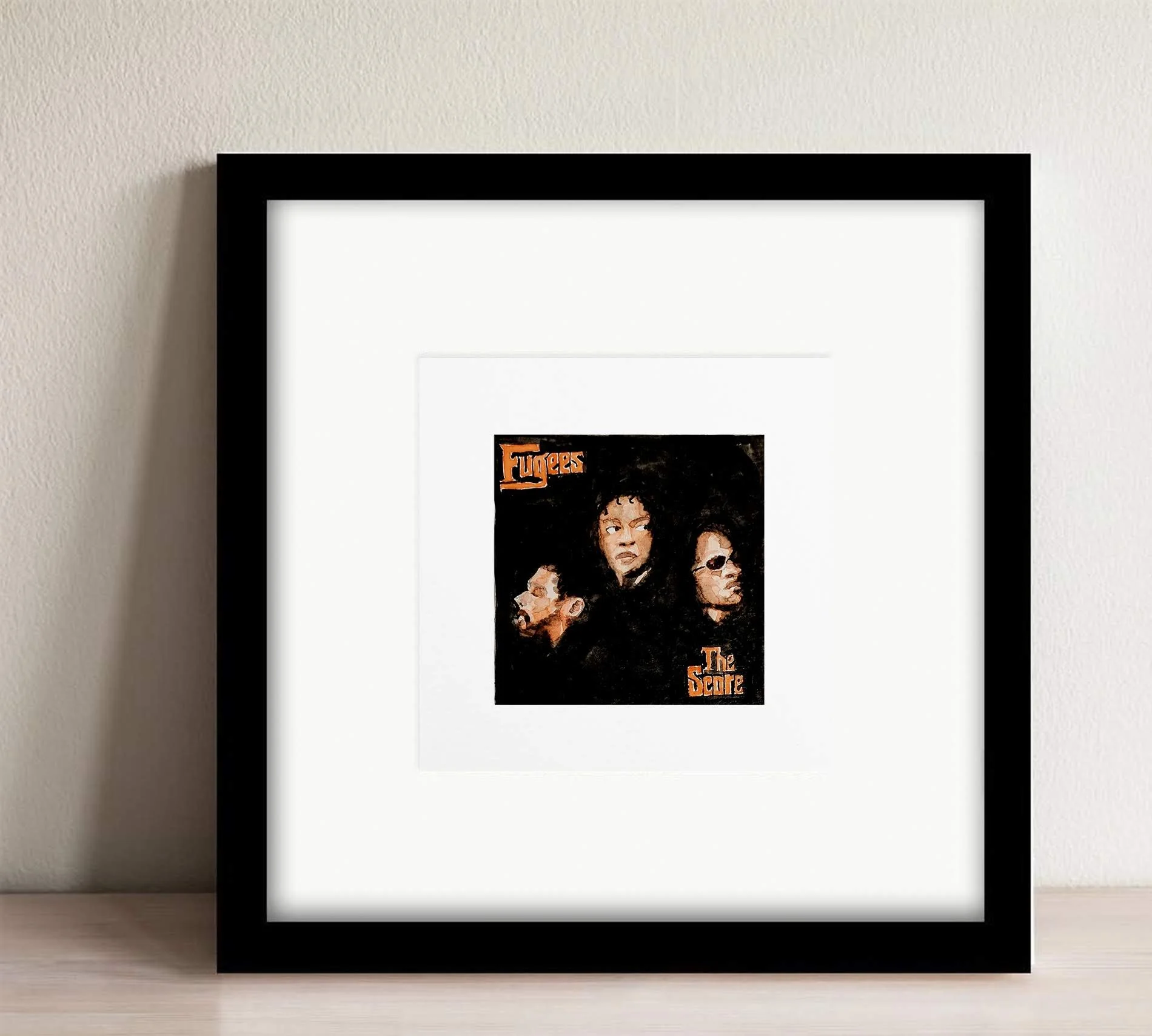 The Score - The Fugees - 8x8"