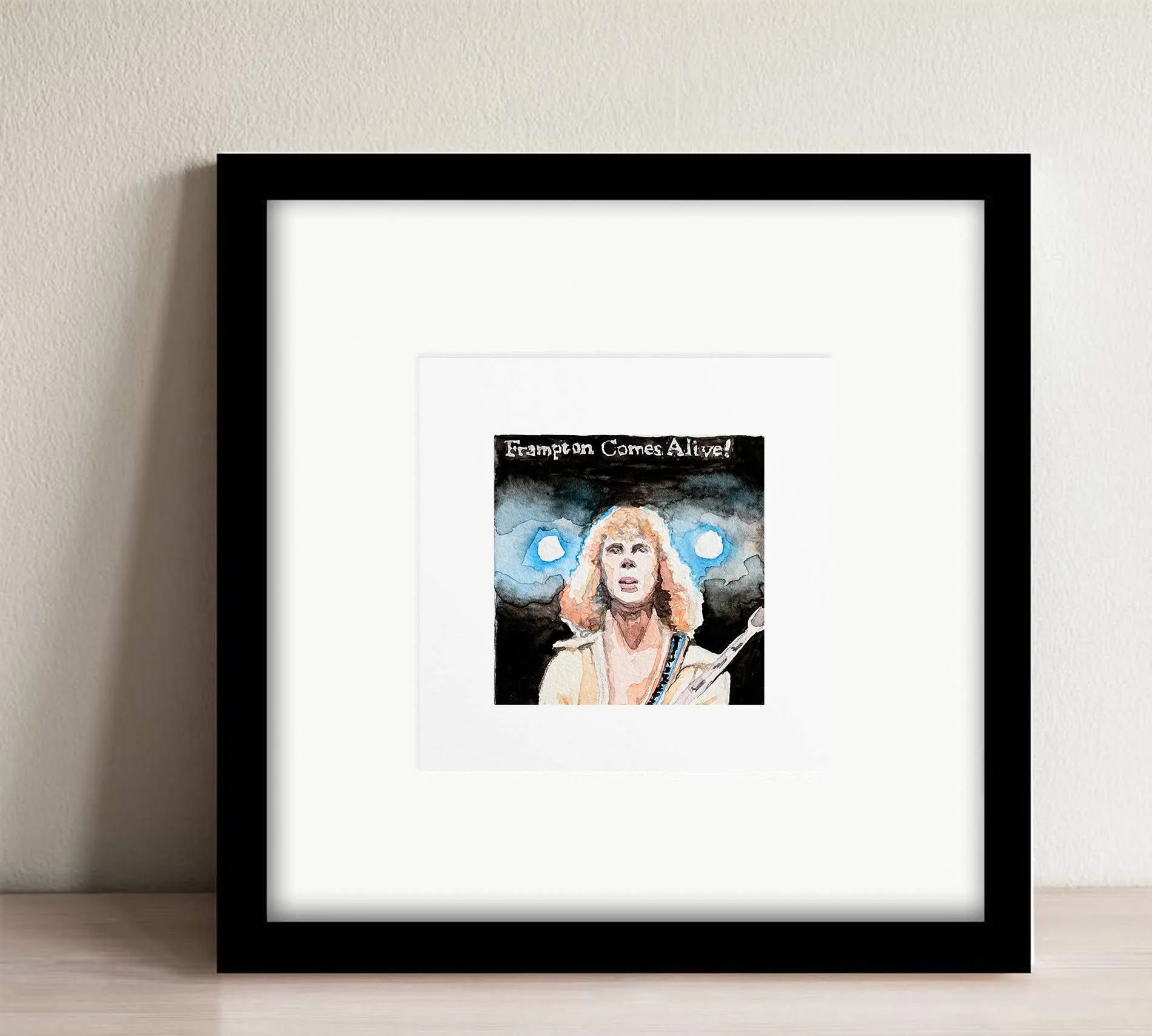 Frampton Comes Alive - Peter Frampton - 8x8"
