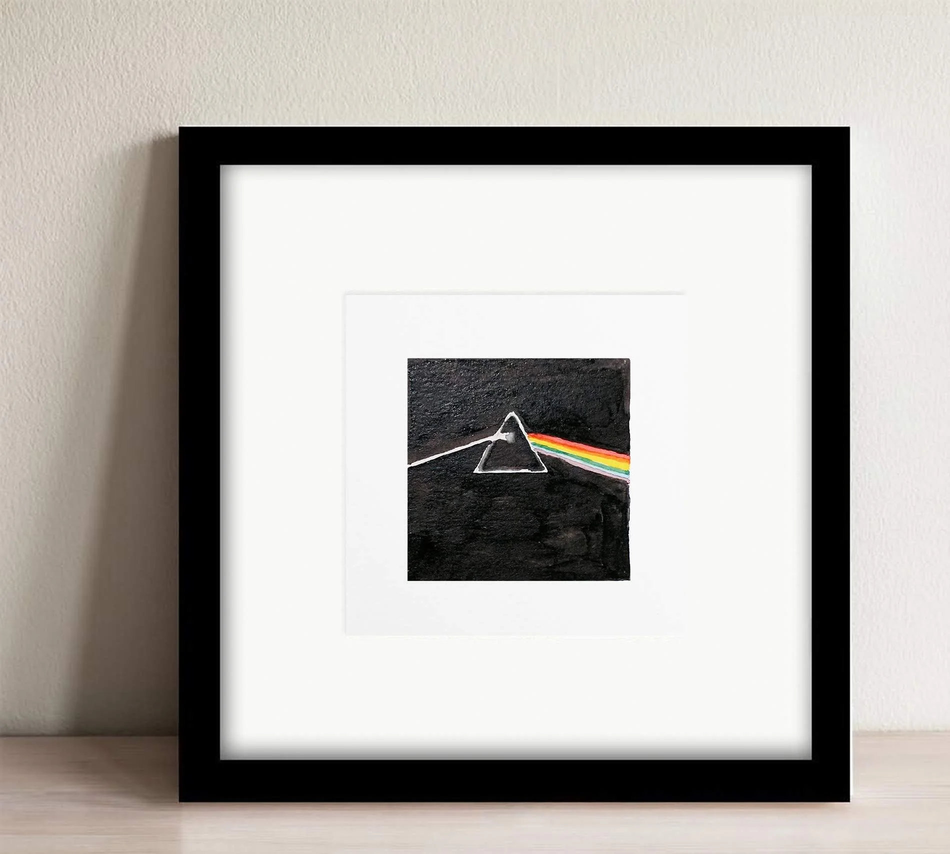 Dark Side of the Moon - Pink Floyd - 8x8"