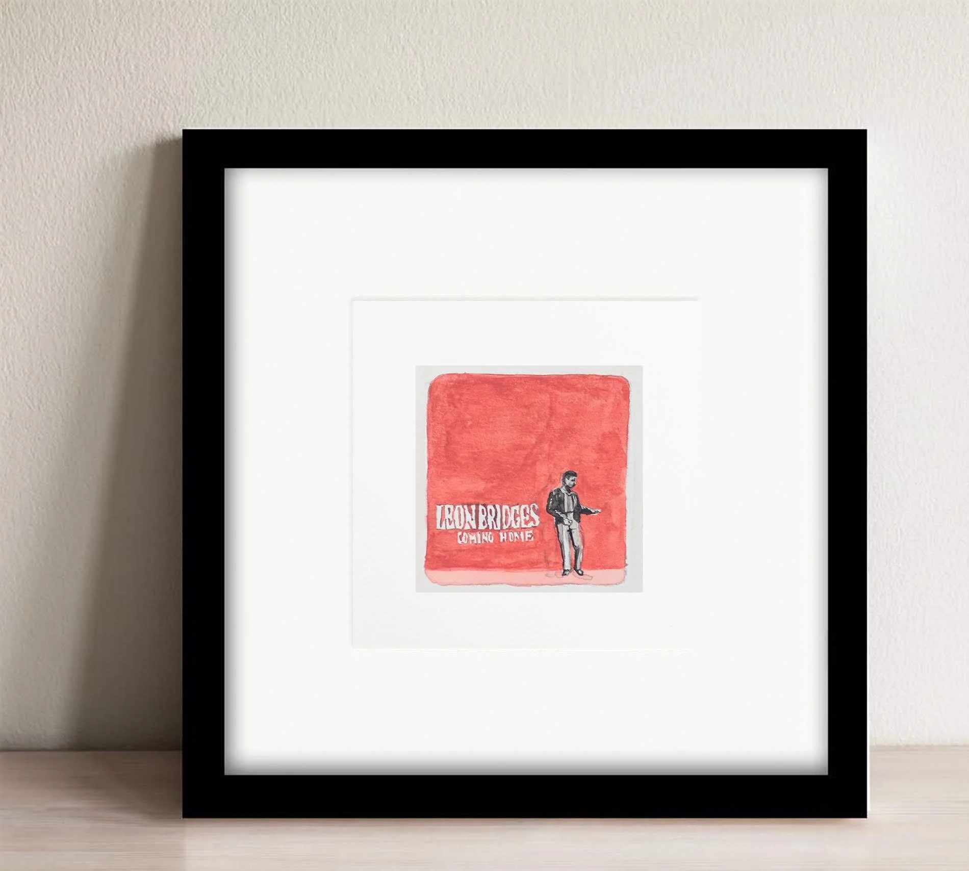 Coming Home - Leon Bridges - 8x8"