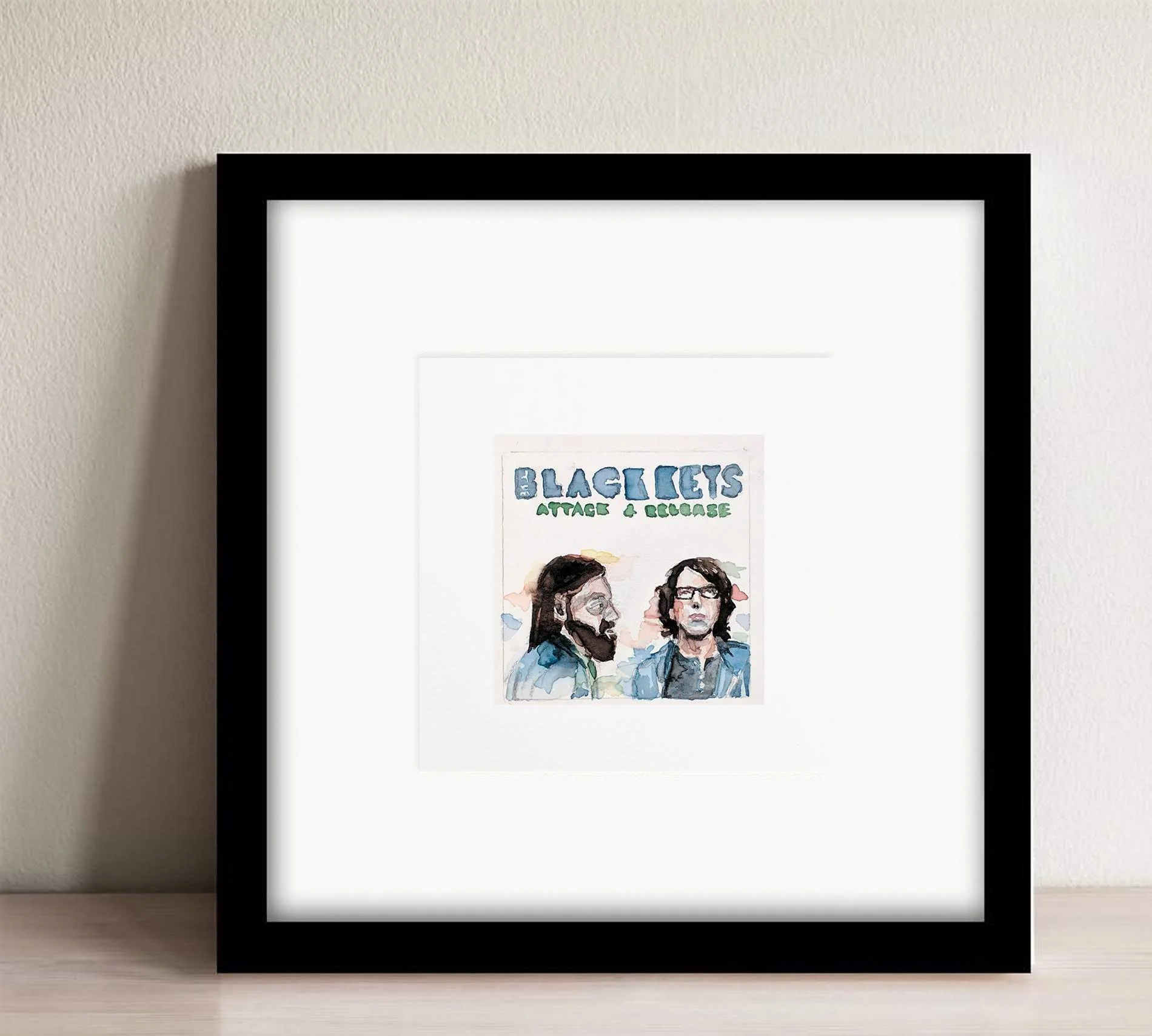 Attack and Release - The Black Keys - 8x8"