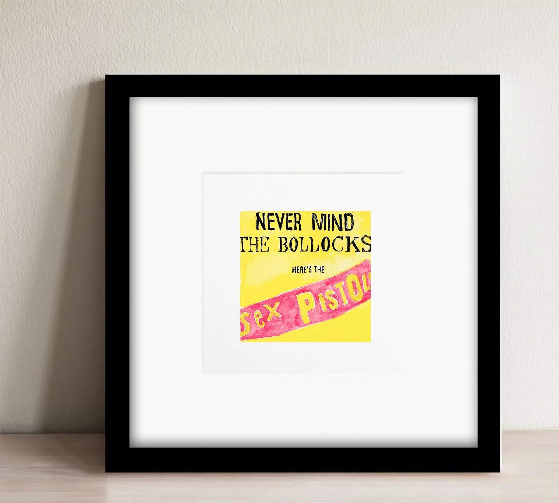 Never Mind the Bollocks, Here's the Sex Pistols -The Sex Pistols - 8x8"