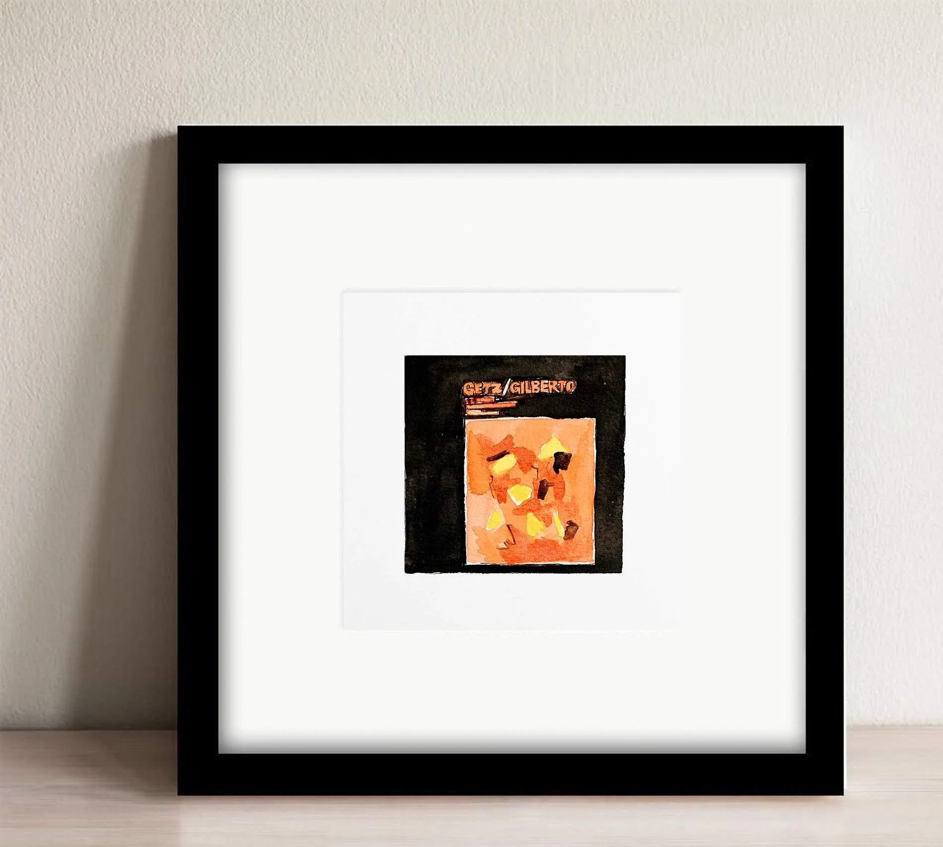 Getz/Gilberto - Stan Getz and João Gilberto - 8x8"