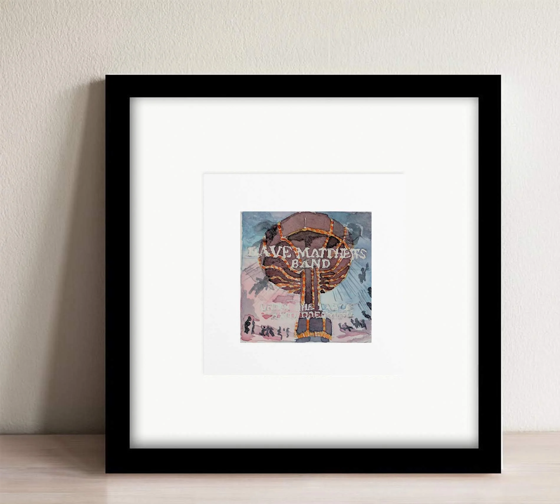 Under the Table and Dreaming - Dave Matthews Band - 8x8"