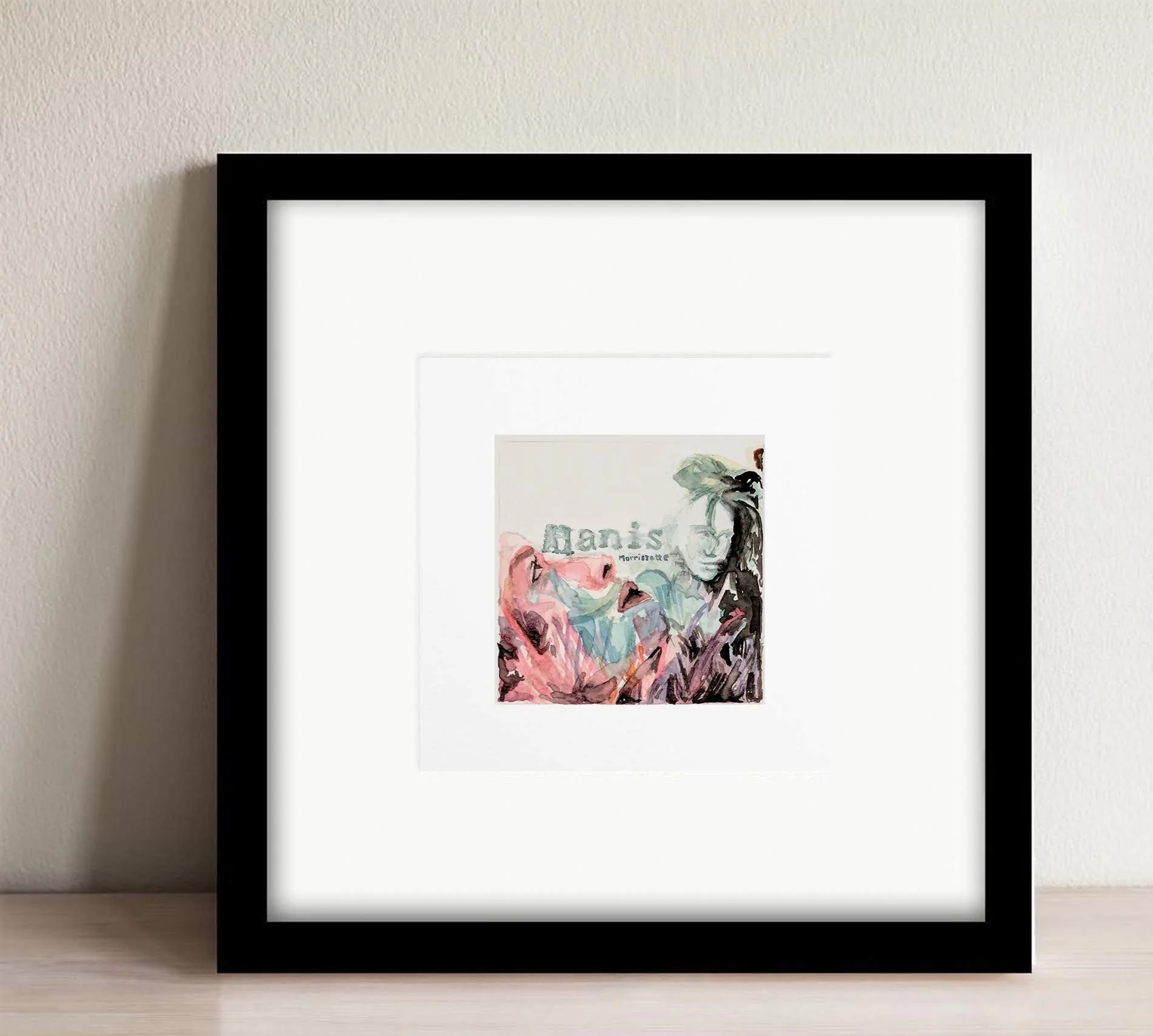 Jagged Little Pill - Alanis Morisette - 8x8"