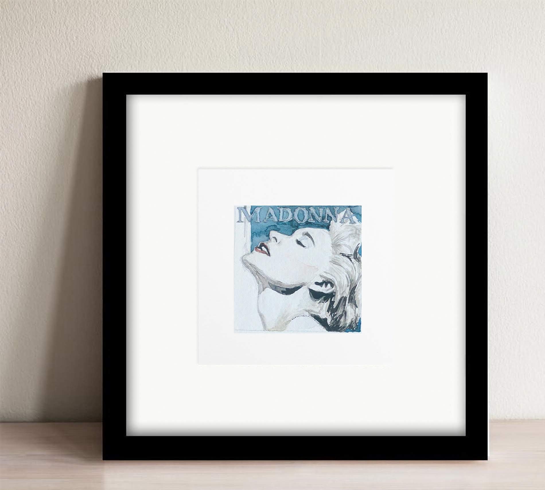 True Blue - Madonna - 8x8"