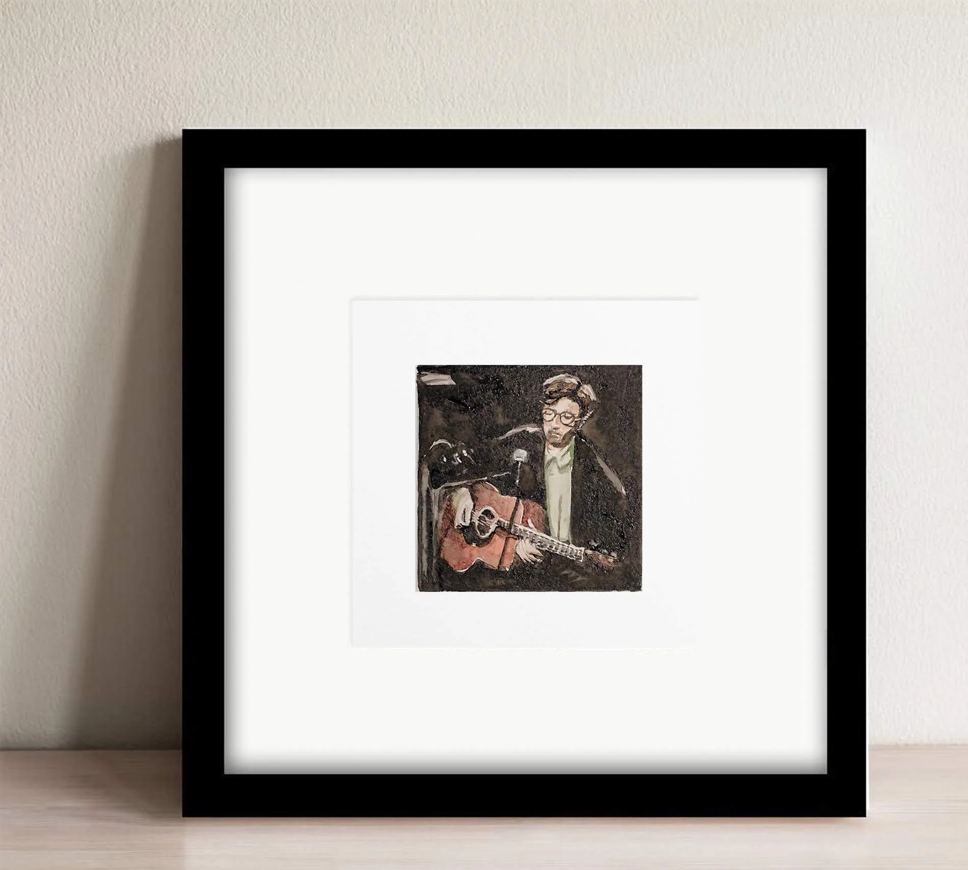 Clapton Unplugged - Eric Clapton - 8x8"