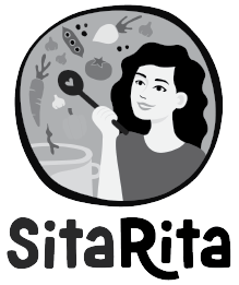 Logotip SitaRita – butični catering in domača hrana iz vrta