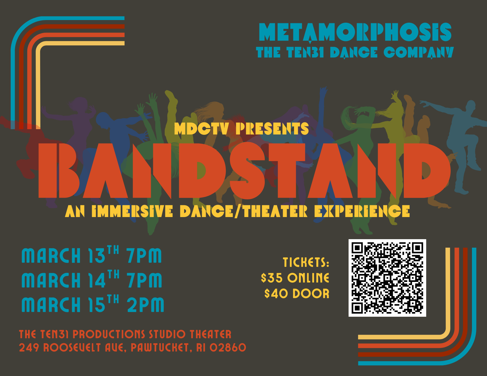 Metamorphosis Dance Company Presents: BANDSTAND: An Immersive Theater Experience