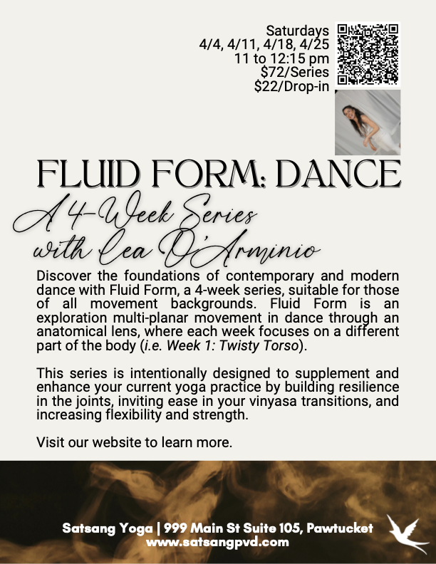 Fluid Form: 4-week Dance Series