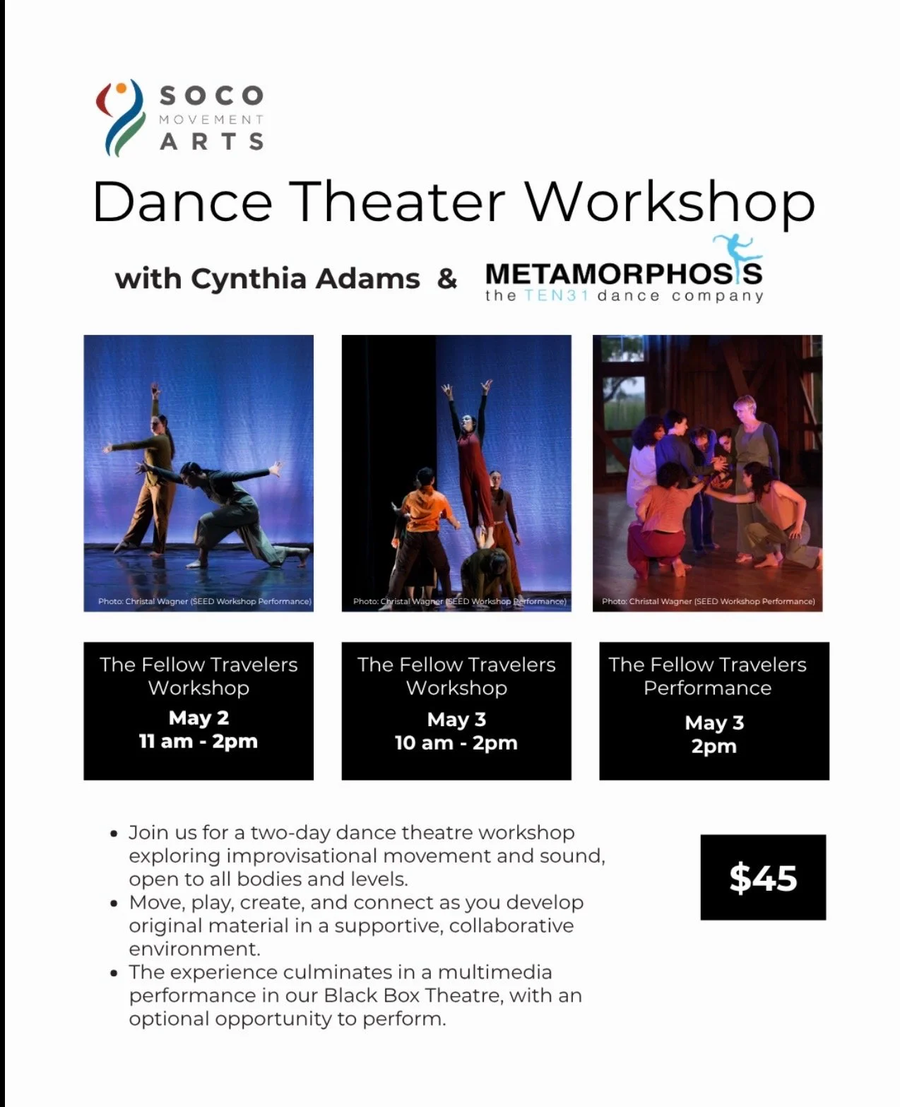 Dance Theatre Workshop and Performance