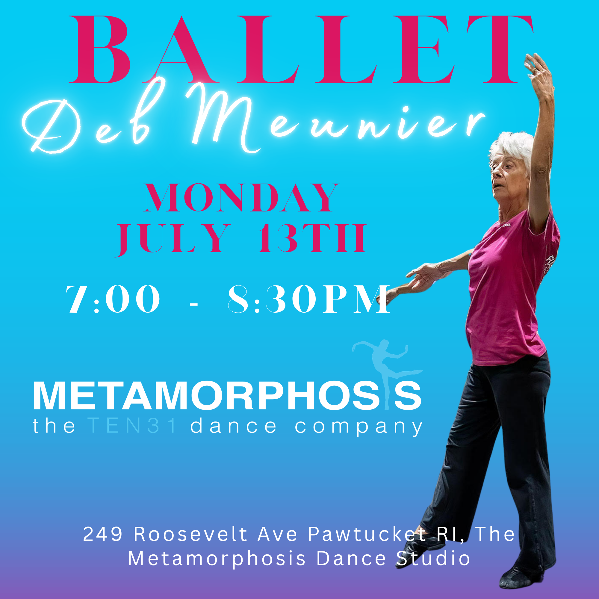 Ballet with Deb Meunier--pop-up class!