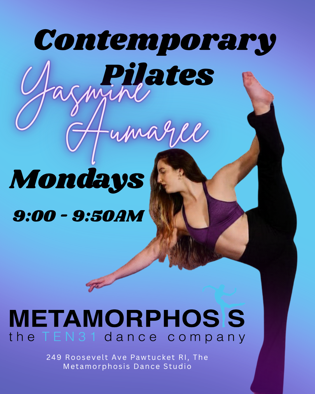 Contemporary Pilates with Yasmine Aumaree