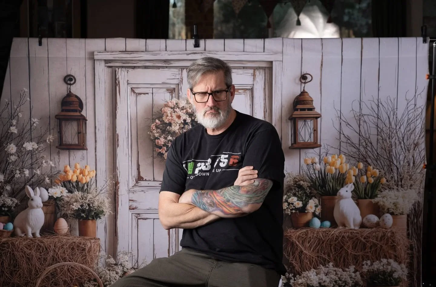 When The Husband graciously agrees to be your test model 🤣

Spring shoots begin tomorrow. 530 kiddos from now through the first week of May. 

Bring it on 🙌🏻