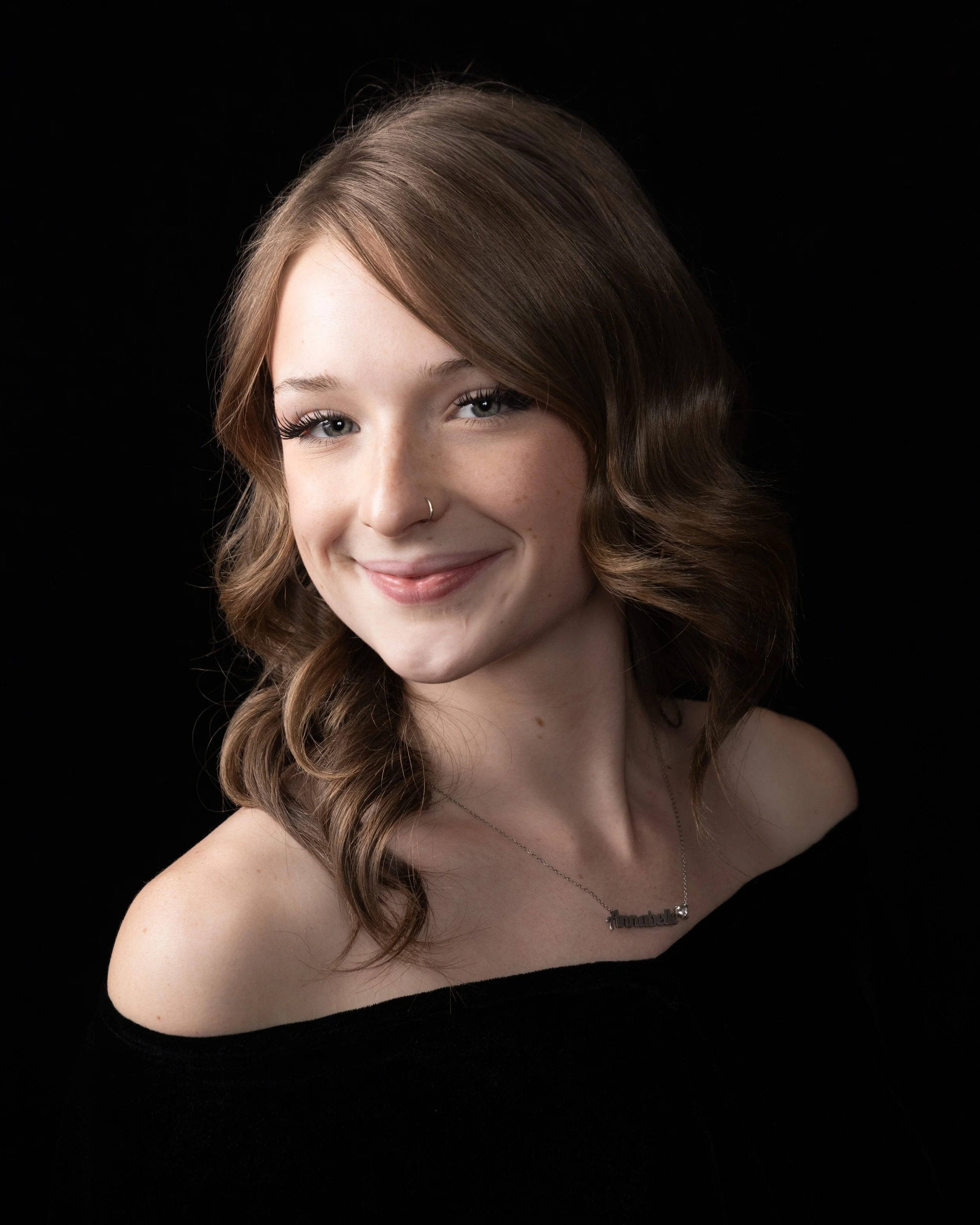 Meet Annabelle. I have known her since she was a wee toddler. Her mom, Dana, reached out to me a few months ago; Annabelle's senior portrait session was less than stellar ("an uninspiring and abrupt session with the big photog company" were