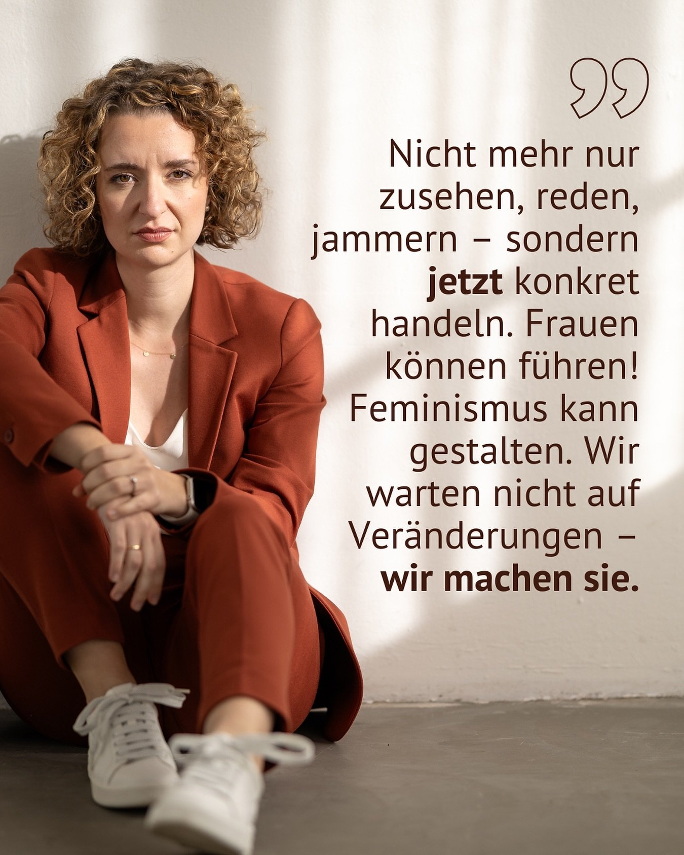 ✊🏻 Meine Bewerbung f&uuml;r den Bundesfrauenrat.🩷

W&auml;hrend der Gender Pay Gap stagniert, Frauen trotz Quote immer weniger in F&uuml;hrungspositionen anzutreffen sind und Errungenschaften r&uuml;ckabgewickelt werden, brauchen wir das Gegenteil 
